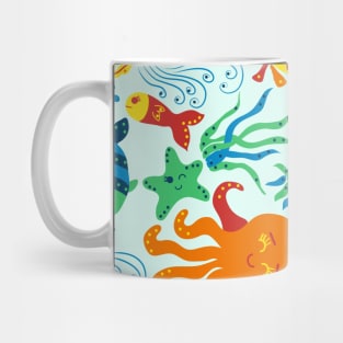 Ocean Animals Mug